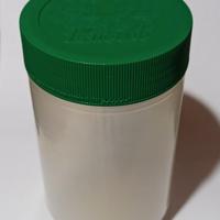 Barattolo di plastica con tappo verde - Kraft