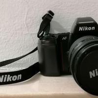 Macchina fotografica Nikon F801S + teleobiettivi