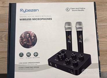 Mixer vocale digitale con microfoni 