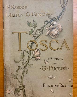 Libretto d'Opera TOSCA – G. Puccini (Ed. Ricordi)