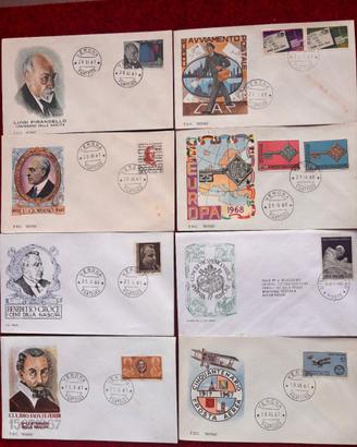 BUSTE PRIMO GIORNO filatelico numismatica