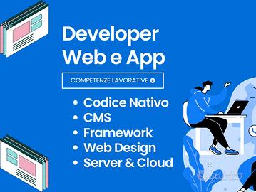 Developer Siti Web | Sistemista | App Mobile