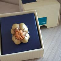 Anello coccinella quadrifoglio Thun