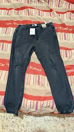 Jeans strappati jogger style Pull&Bear taglia XL