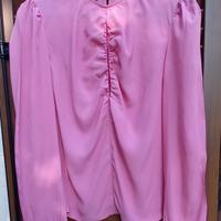 blusa mista seta con maniche lunghe,  Pinko