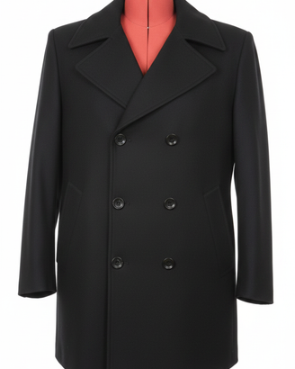 Giacca uomo vintage Blu o Nera in Lana
