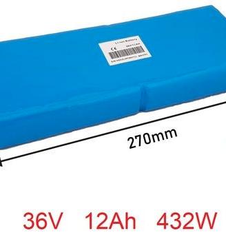 Pacco Batteria Per 36V 12Ah per Ebike