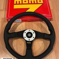 Volante MOMO CORSE Lancia Delta nuovo, ghiera silv