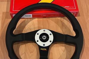 Volante MOMO CORSE Lancia Delta nuovo, ghiera silv