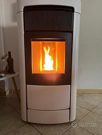 Stufa a pellet 14 kw