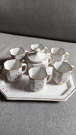 Servizio caffe vintage - oro zecchino