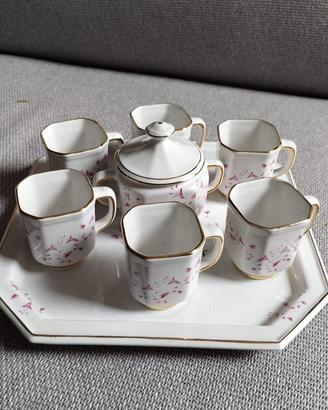 Servizio caffe vintage - oro zecchino