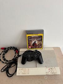 Ps3 ultraslim + gioco + accessori