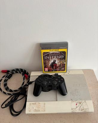 Ps3 ultraslim + gioco + accessori