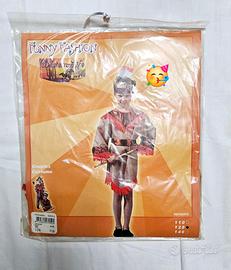Vestito carnevale indiano 7/9 anni 
