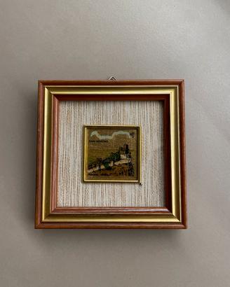 Quadro San Marino Dipinto a Mano