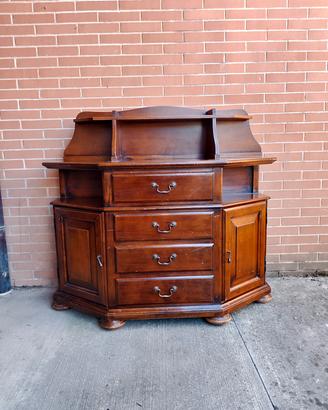 cassettiera in legno