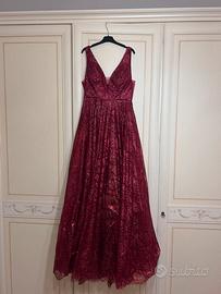 Abito lungo cerimonia/18 esimo NUOVO