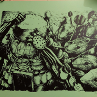 ERICAILCANE serigrafia originale