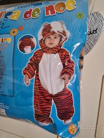 Costume tigrotto carnevale 1/2anni