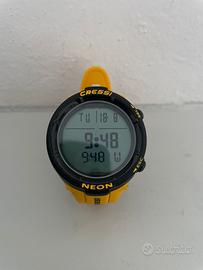 Orologio sub apnea cressi neon 80th anniversary