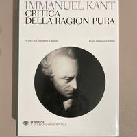 Immanuel Kant Critica della ragion pura | Bompiani