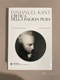 Immanuel Kant Critica della ragion pura | Bompiani