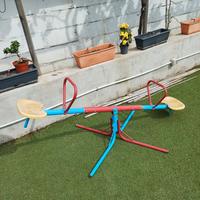 dondolo doppio da giardino per bambini