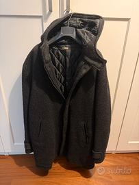 Giaccone  invernale imbottito grigio tg XXL