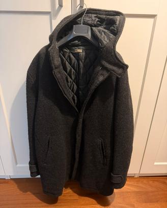 Giaccone  invernale imbottito grigio tg XXL