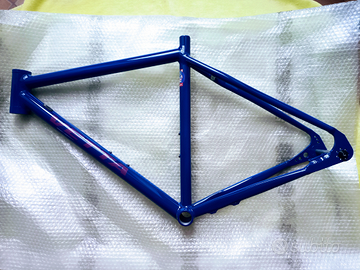 Telaio+forcella bici Gravel-Road