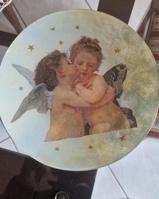 piatto decoupage 