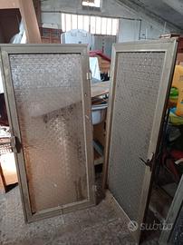 finestre in alluminio con vetro