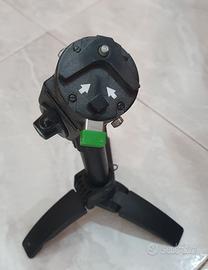 mini treppiedi da tavolo per fotocamera o videocam