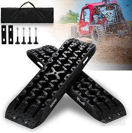 2 piastre di trazione, in plastica per fuoristrada