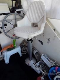 2 sedili Osculati per barca,completi di cuscini