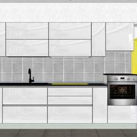 Cucina bianco laccato pari al nuovo