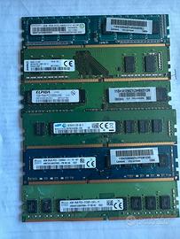 Memoria Ram vari tagli