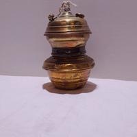 lampada a carburo in ottone