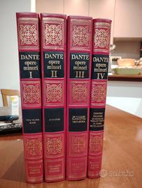4 Volumi di Dante Alighieri