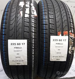 2 GOMME 225 60 17 PIRELLI RB43