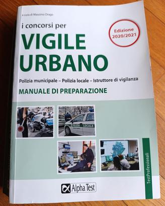libro manuale per concorsi vigile Urbano 