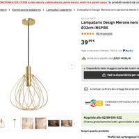 Illuminazione Maisons du Monde Leroy Merlin