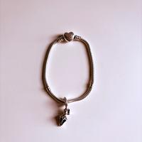 Baracciale di Pandora con chiusura a cuore
