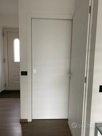 Pannello porta scorrevole bianca 80 cm