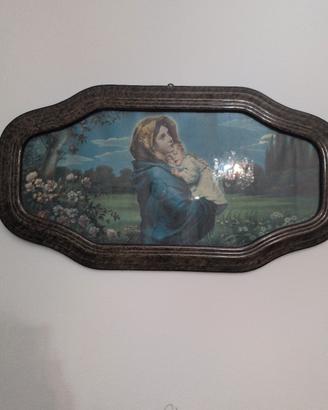 quadro madonna con il bambino 