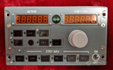 Pannello radio RMP per simulatore di volo A32x