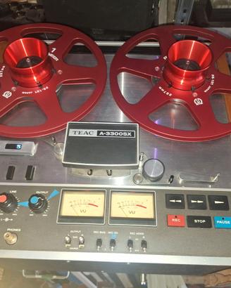 REGISTRATORE A BOBINE TEAC A-3300SX PERFETTO.