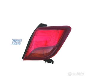 FANALE DESTRO PER TOYOTA YARIS 5P 14- ROSSO