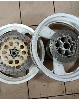 Coppia Cerchioni Cagiva Mito 125